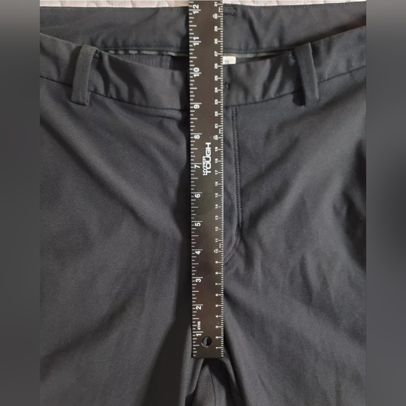 Lululemon Shorts Men Size 38 Commission  Hybrid Performance Stretch Black - Picture 6 of 9